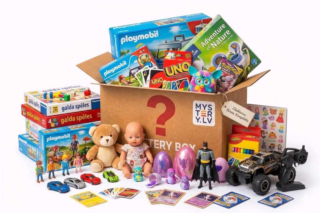 MysteryLV Kids Box — ekskluzīvā pārsteigumu